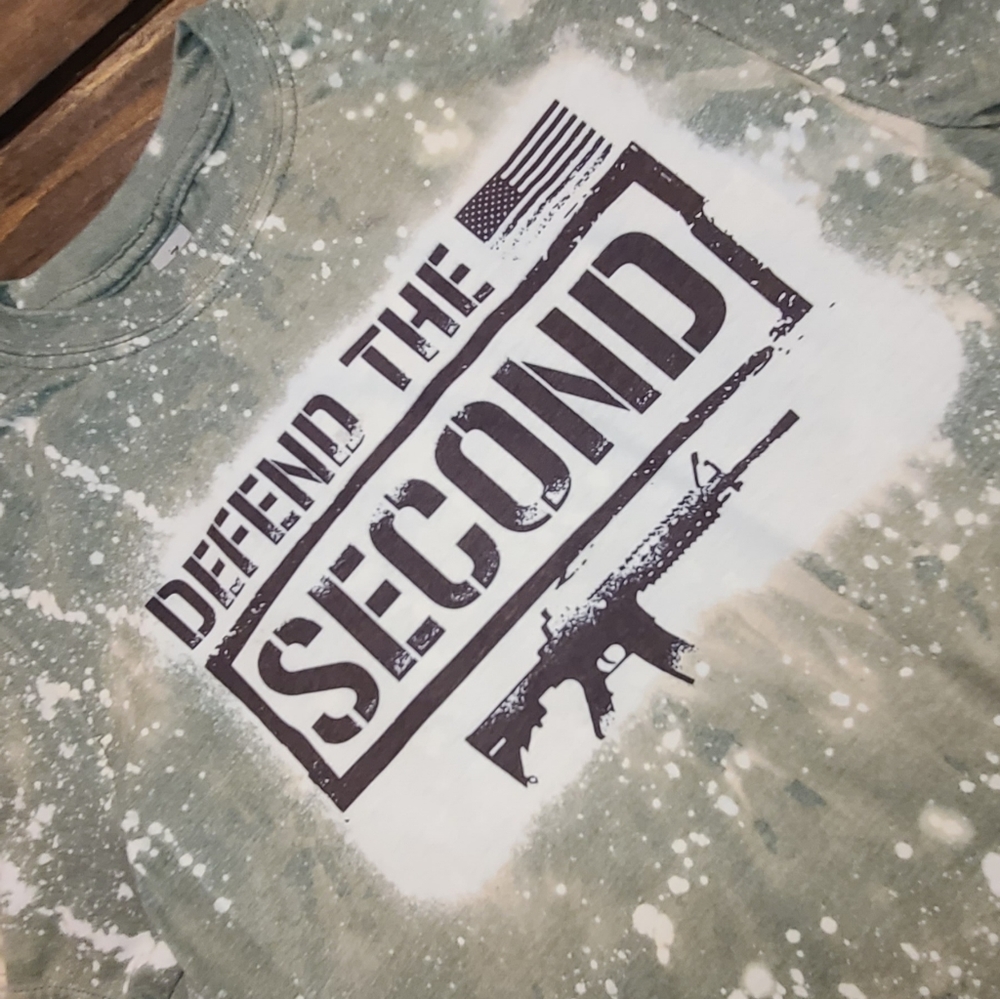 Defend the second bleached tee - Picture 2 of 2